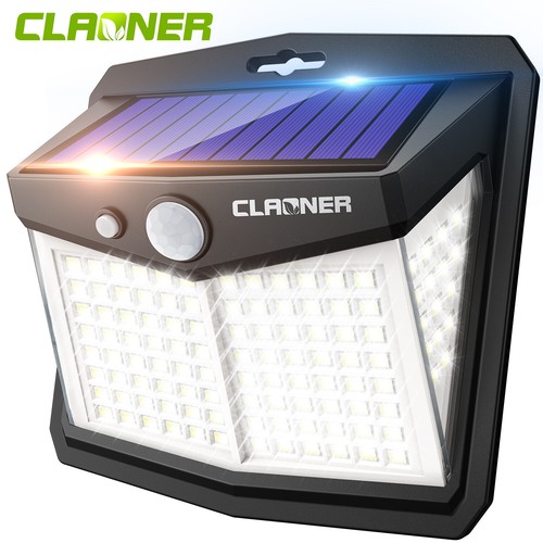 Claoner solar power 128 led - solar,